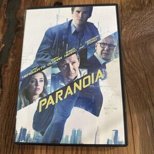 Paranoia DVD tested working Liam Hemsworth Amber heard